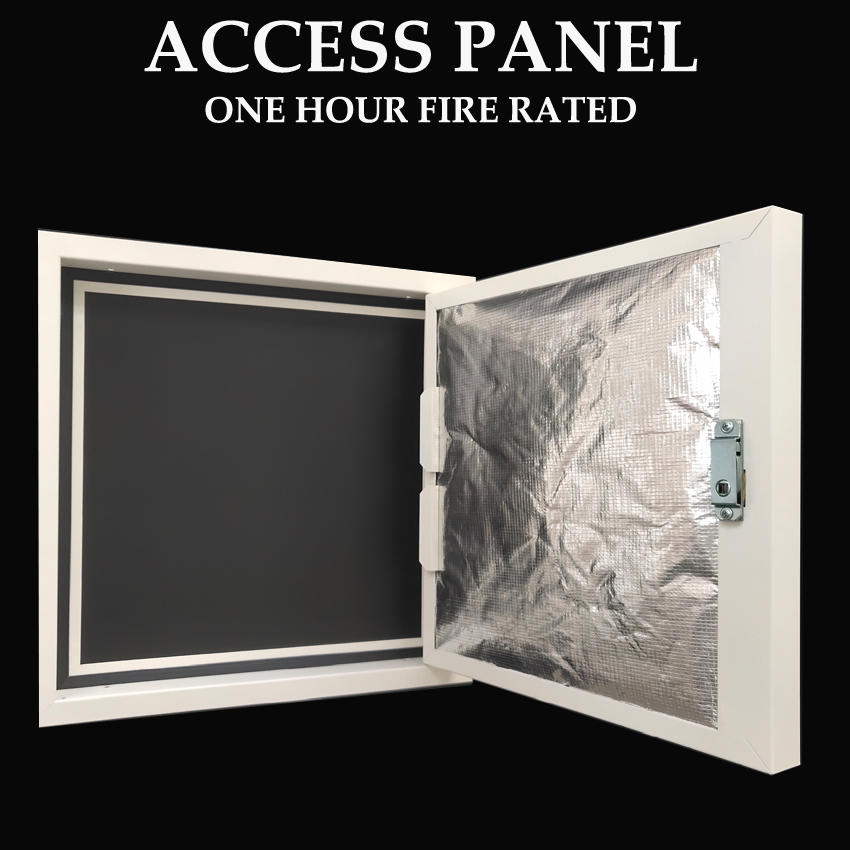 What are the ways to open the access panel or access doors ?