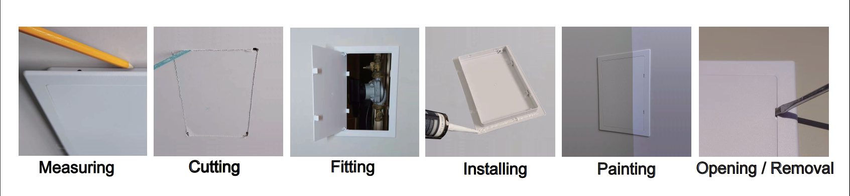 How do I Install a Drywall Access Door ?
