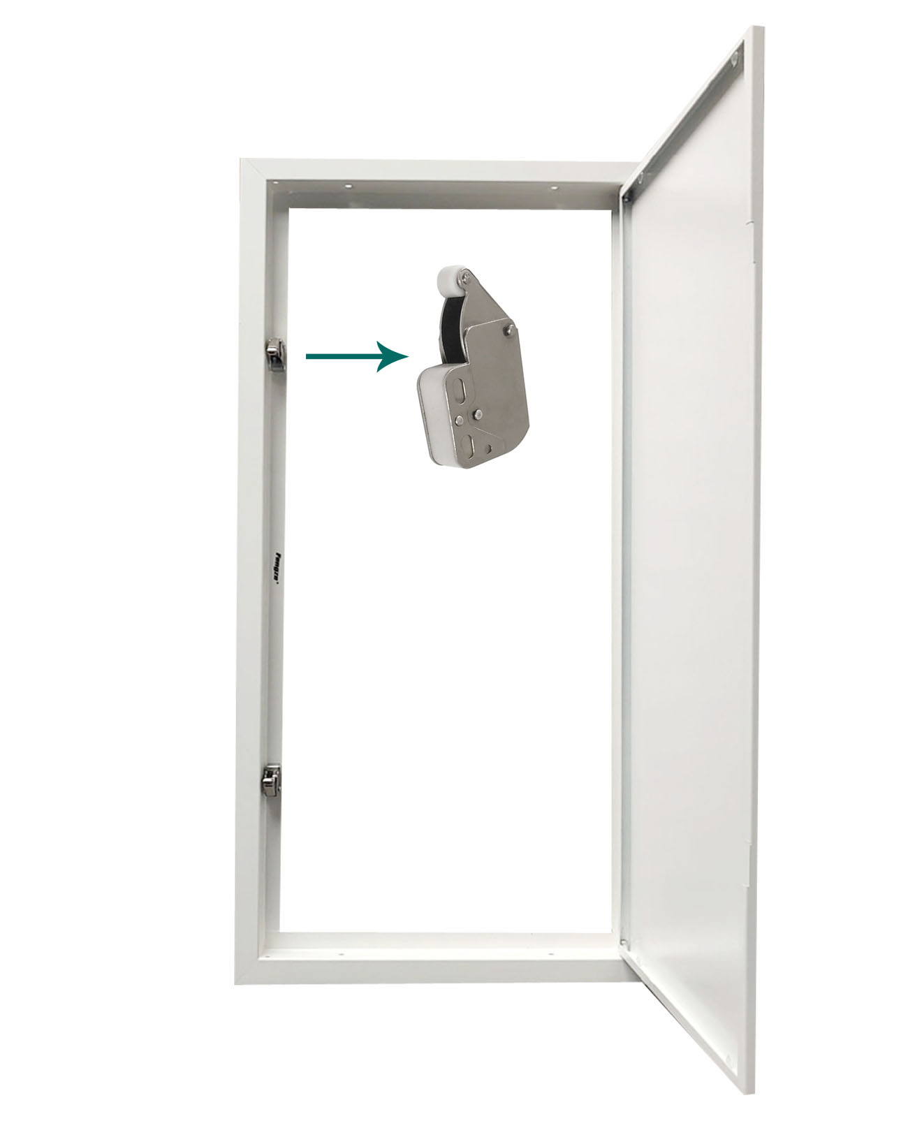NEW ITEM Metal Access Panel Have Push Cash White Coating Steel Sheet 350X730MM
