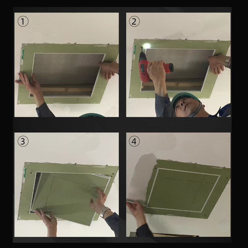 Installation requirements of ceiling manhole ?