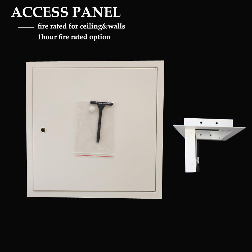 The design of down-turning access panel is more practical.