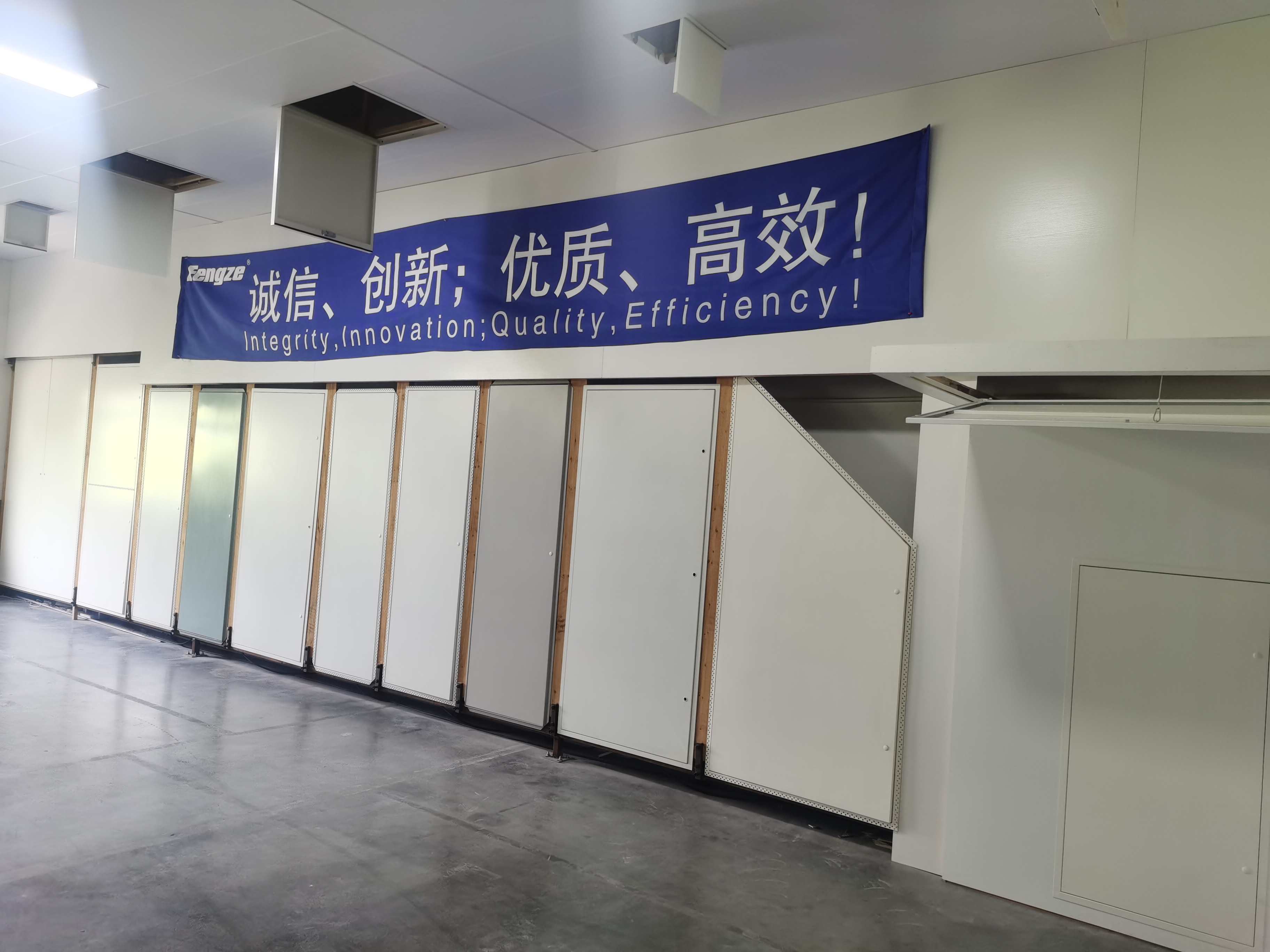 Are there any countries where access panels are not commonly used in construction?