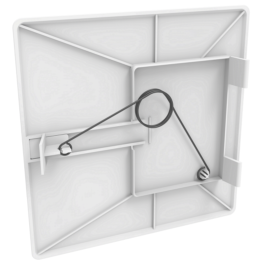 Spring Loaded Plastic Access Panel