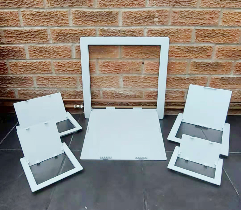 Advantages of plastic access panel.
