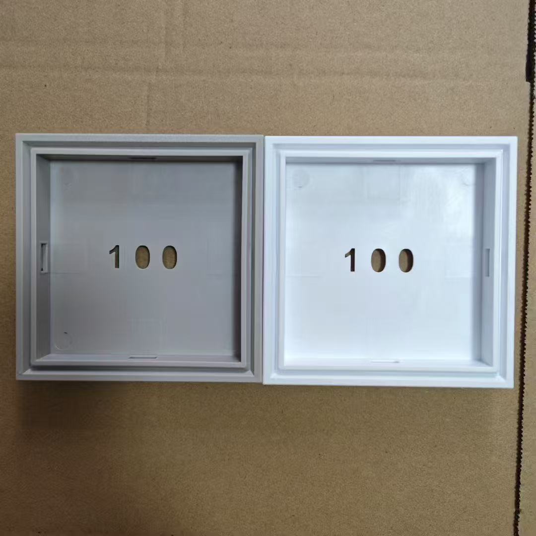 New hidden plastic inspection port