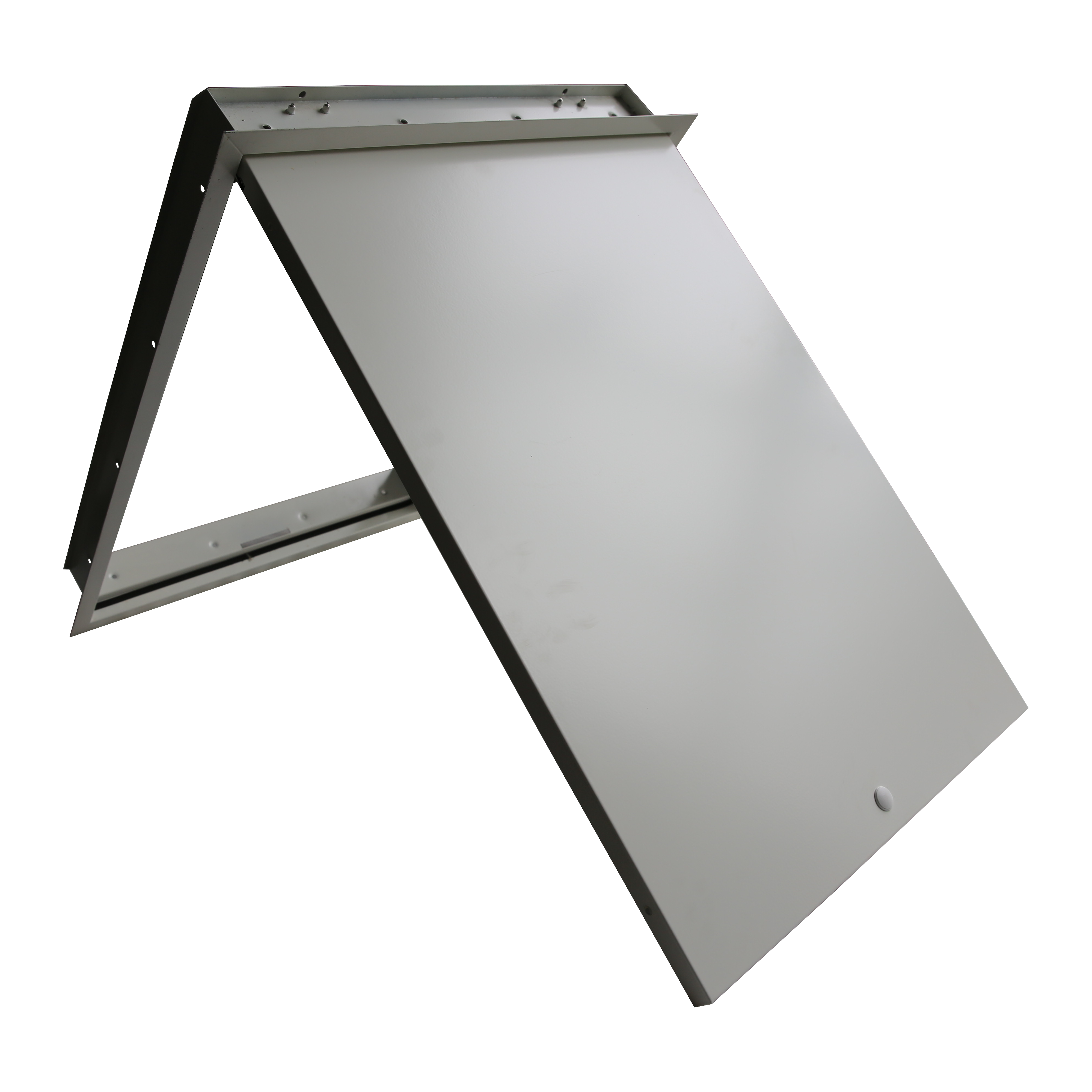 Preparation before installation of roof hatch.